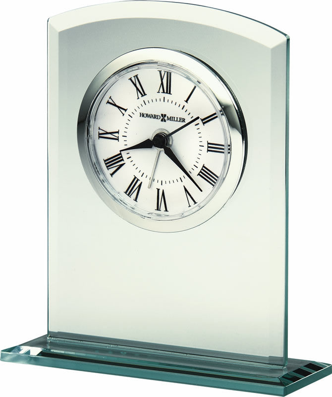 Howard Miller Medina Mantel Clock in Silver 645716
