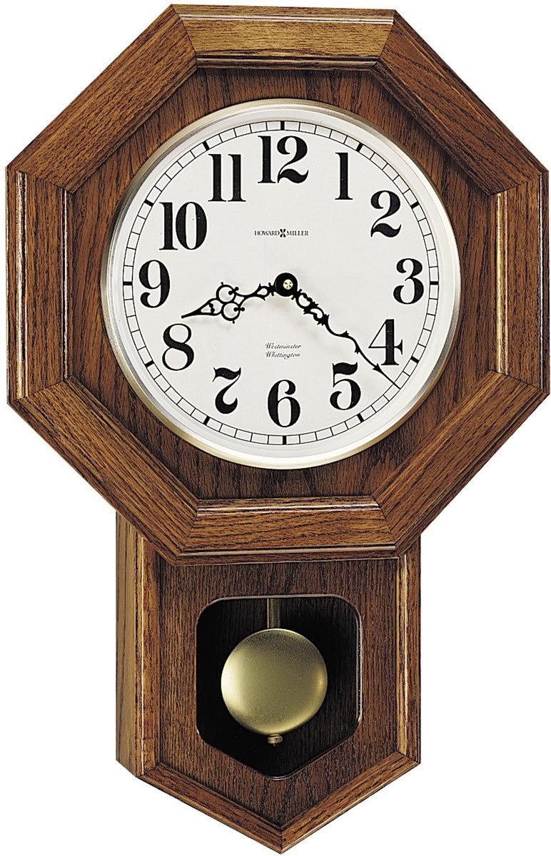 Howard Miller Katherine Quartz Wall Clock Oak Yorkshire 620112