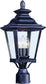 Maxim Knoxville 3-Light Outdoor Post 1130CLBZ