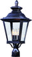Maxim Knoxville 3-Light Outdoor Post 1131CLBZ