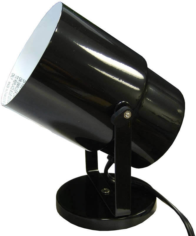LampsUSA Satco Multi-Purpose Pivoting Spot Light Black 77394BLK