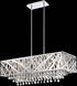 Lite Source Benedetta 10-Light Pendant Lamp Chrome EL10104