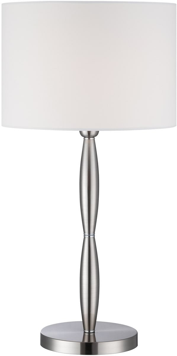 Lite Source Cira 1-Light Table Lamp Polished Steel LS22336