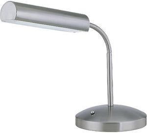 16"H Broden Desk Lamp Polished Silver