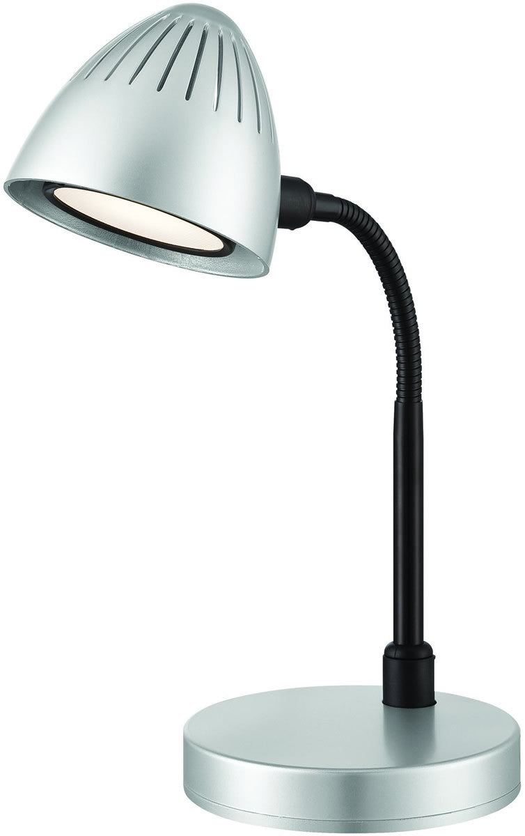 Lite Source Donati 1-Light LED Desk Lamp Silver LS22390SILV