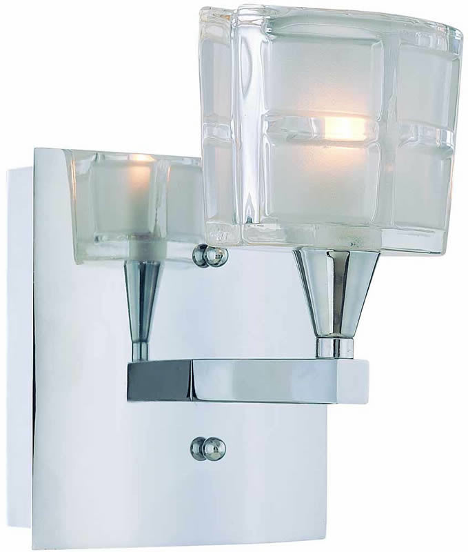 Lite Source 1-Light Iskyla Wall Sconce Chrome LS16981CCLR