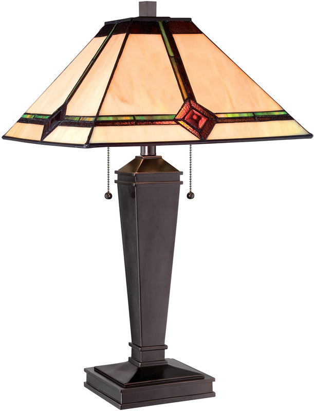 Lite Source Karysa 2-Light Table Lamp Dark Bronze LS22040