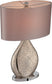 Lite Source Mandalay 1-Light Table Lamps Gold Glass Body LS22711