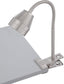 Lite Source Nobu 1-Light Led Clip Lamp Polished Silver LS22680PS