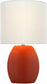 Lite Source Reiko 1-Light Fluorescent Table Lamp Orange LS21506ORN