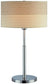 Lite Source Relaxar 1-Light Fluorescent Table Lamp Aluminum LSF20751PS