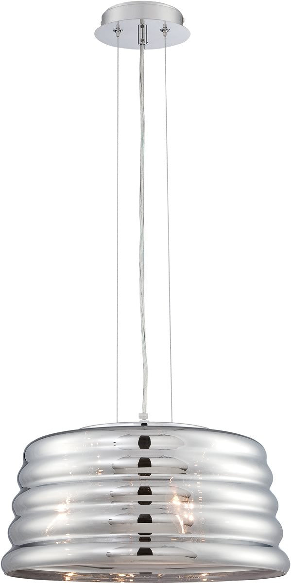 Lite Source Venice 3-Light Pendant Chrome EL10135