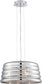 Lite Source Venice 3-Light Pendant Chrome EL10135