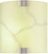 Lite Source Fluorescent Wall Sconce Polished Steel LS1627