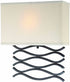 Lite Source Jaylee Fluorescent Wall Dark Bronze/Beige LS16917