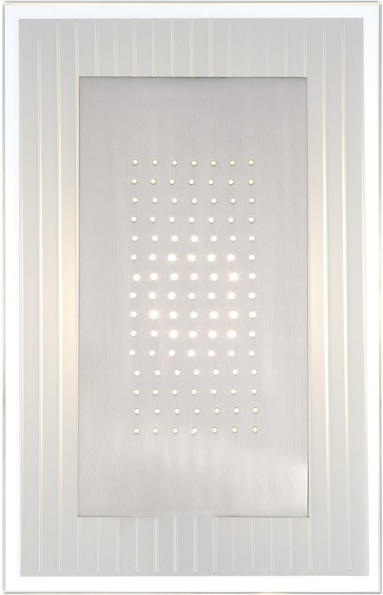 Lite Source Flynn 1-Light Wall Sconce Glass LS16937