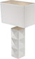 Lite Source Robena 1-Light Table Lamp White LS22239WHT