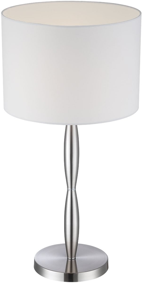 Lite Source Cira 1-Light Table Lamp Polished Steel LS22336
