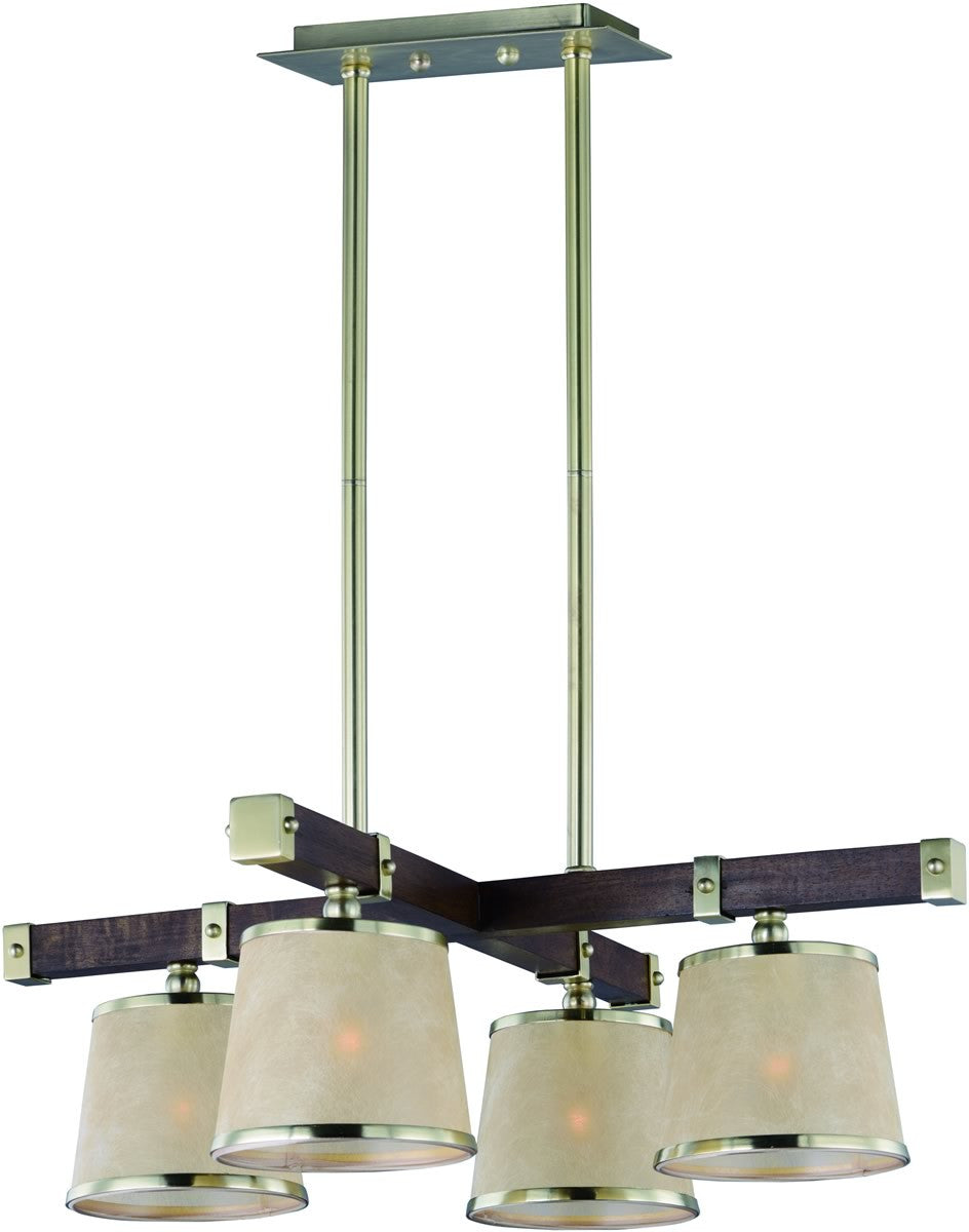 Maxim Maritime 4-light Pendant 20525AFAPSBR