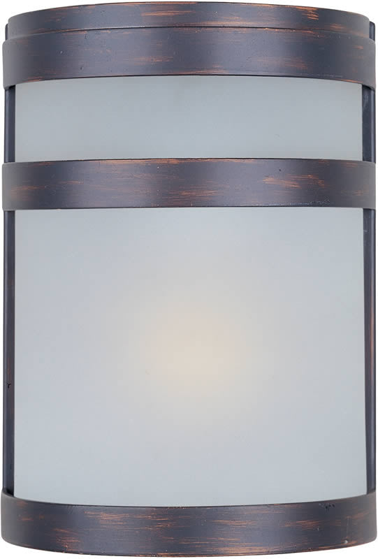 Maxim Arc 1-Light Outdoor Wall Mount Oil Rubbed Bronze 5000FTOI