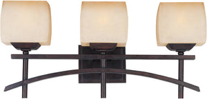 24"W Asiana 3-Light Bathroom Vanity Roasted Chestnut