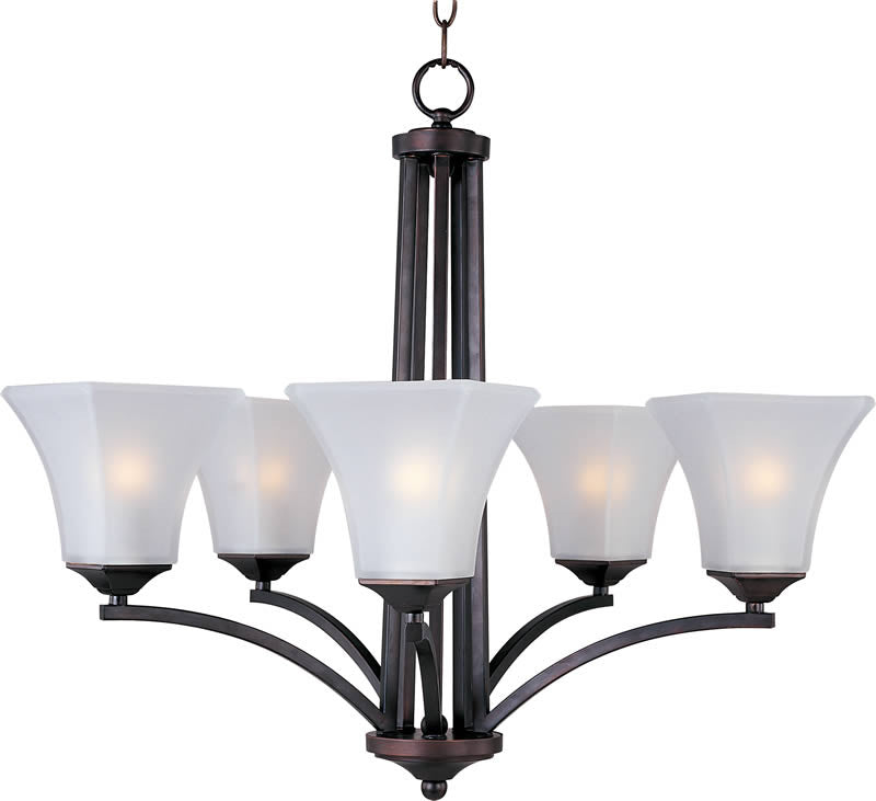 Maxim Aurora 5-Light Chandelier Oil Rubbed Bronze 20095FTOI
