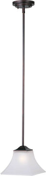 8"W Aurora 1-Light Mini Pendant Oil Rubbed Bronze