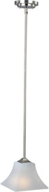 8"W Aurora 1-Light Mini Pendant Satin Nickel
