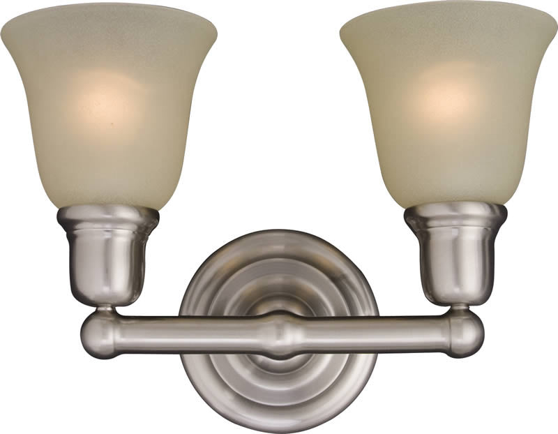 Maxim Bel Air 2-Light Bathroom Vanity Satin Nickel 11087SVSN