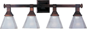 28"W Brentwood 4-Light Bathroom Vanity Oil Rubbed Bronze