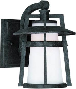 10"H Calistoga 1-Light Outdoor Wall Mount Adobe