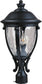 Maxim Camden Vivex 3-Light Outdoor Pole/Post Mount Black 41421WGBK