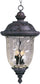 Maxim Carriage House Die-Cast Aluminum 3-Light Outdoor Hanging Lantern Oriental Bronze 3427WGOB