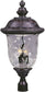 Maxim Carriage House Die-Cast Aluminum 3-Light Outdoor Pole/Post Mount Oriental Bronze 3421WGOB