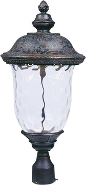 27"H Carriage House LED Outdoor Post Oriental Bronze