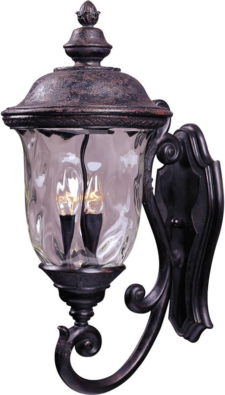 Maxim Carriage House Vivex 3-Light Outdoor Wall Mount Oriental Bronze 40424WGOB