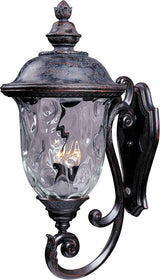 31"H Carriage House Vivex 3-Light Outdoor Wall Mount Oriental Bronze