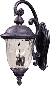 20"H Carriage House Vivex 2-Light Outdoor Wall Mount Oriental Bronze