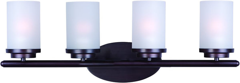 26"W Corona 4-Light Bath Vanity Oil Rubbed Bronze