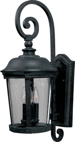 32"H Dover DC 3-Light Outdoor Wall Lantern Bronze