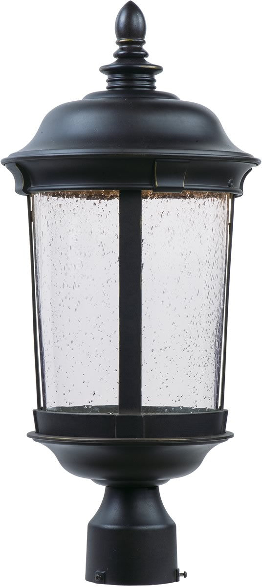 Maxim Dover LED Outdoor Post Lantern Bronze 55021CDBZ