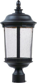 21"H Dover LED Outdoor Post Lantern Bronze