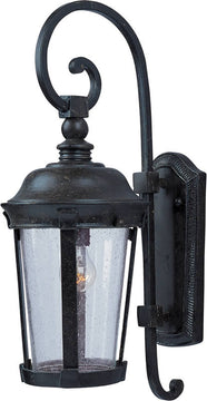 20"H Dover Vivex 1-Light Outdoor Wall Mount Bronze