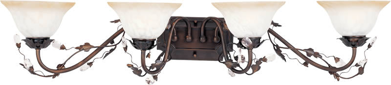 39"W Elegante 4-Light Bathroom Vanity Oil Rubbed Bronze