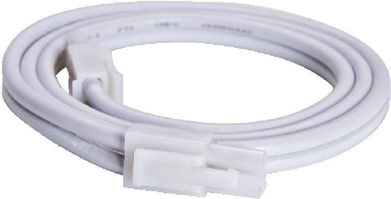 Maxim CounterMax MXInterlink2 9 Led Under Cabinet Light Bar Connector Cord White 87818WT