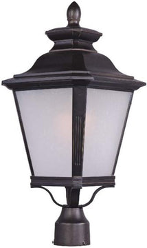 23"H Knoxville 1-Light Outdoor Post Mount Bronze