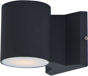 4"H Lightray 2-Light LED Outdoor Wall Light Architectural Bronze