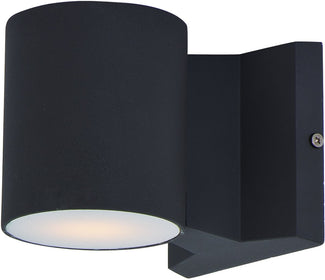 4"H Lightray 2-Light LED Outdoor Wall Light Architectural Bronze