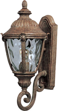 20"H Morrow Bay Die-Cast Aluminum 1-Light Outdoor Wall Mount Earth Tone
