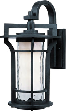 14"H Oakville 1-Light Outdoor Wall Mount Black Oxide
